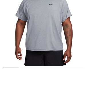 Nike Gray Short Sleeve Tee Athletic Shirt
